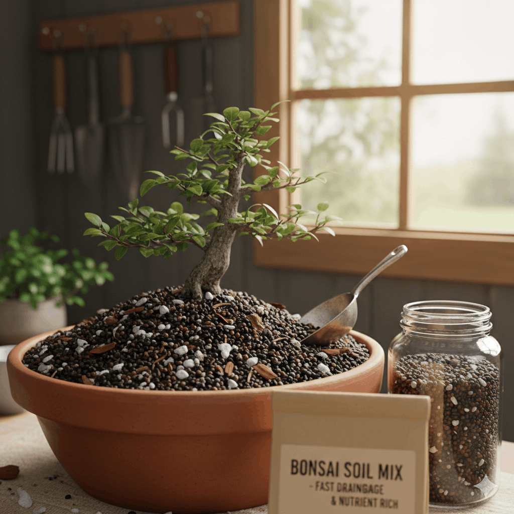 Pflanzenerde Welche Blumenerde für Bonsai