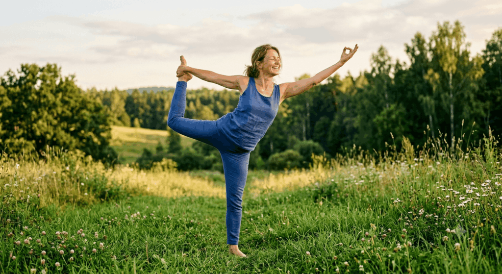 Die Wiese als Matte So nutzt du Barfuß-Yoga für tiefe Erdung 2026