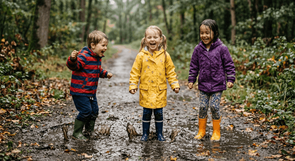 Natürlich durch den Regen Was gute Gummistiefel für Kinder leisten sollten